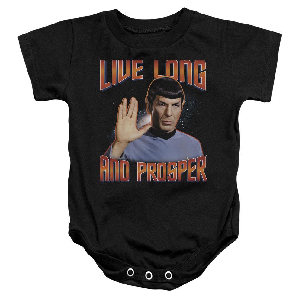 Star Trek Original Live Long and Prosper Infant Snapsuit