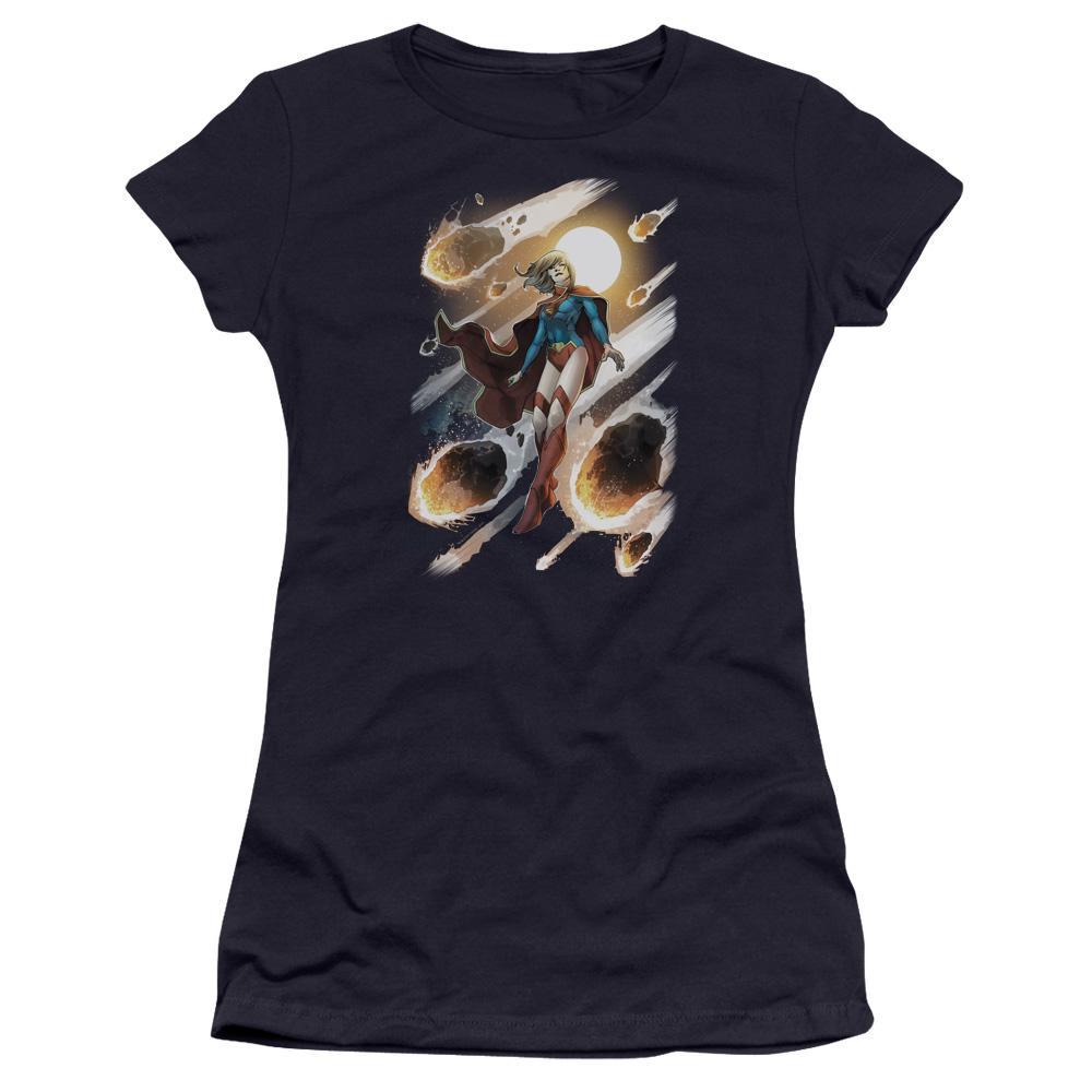 Justice League of America Supergirl Premium Bella Junior T-Shirt
