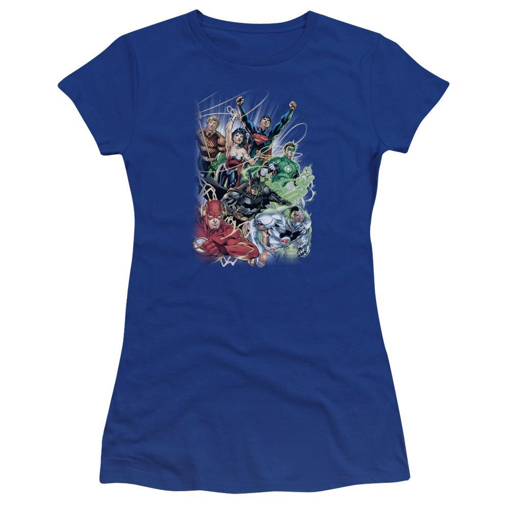 Justice League of America #1 Premium Bella Junior T-Shirt