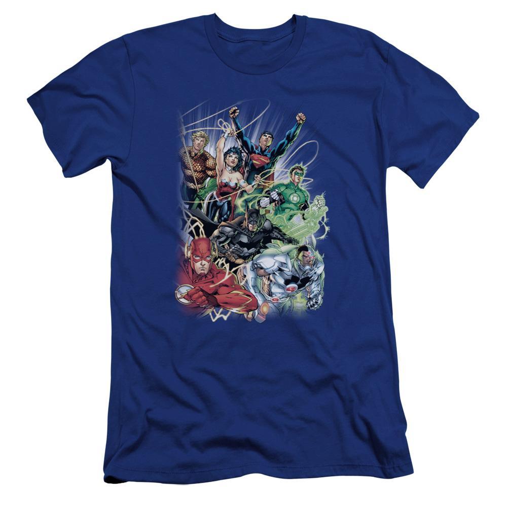 Justice League #1 Adult Premium Cotton T-Shirt