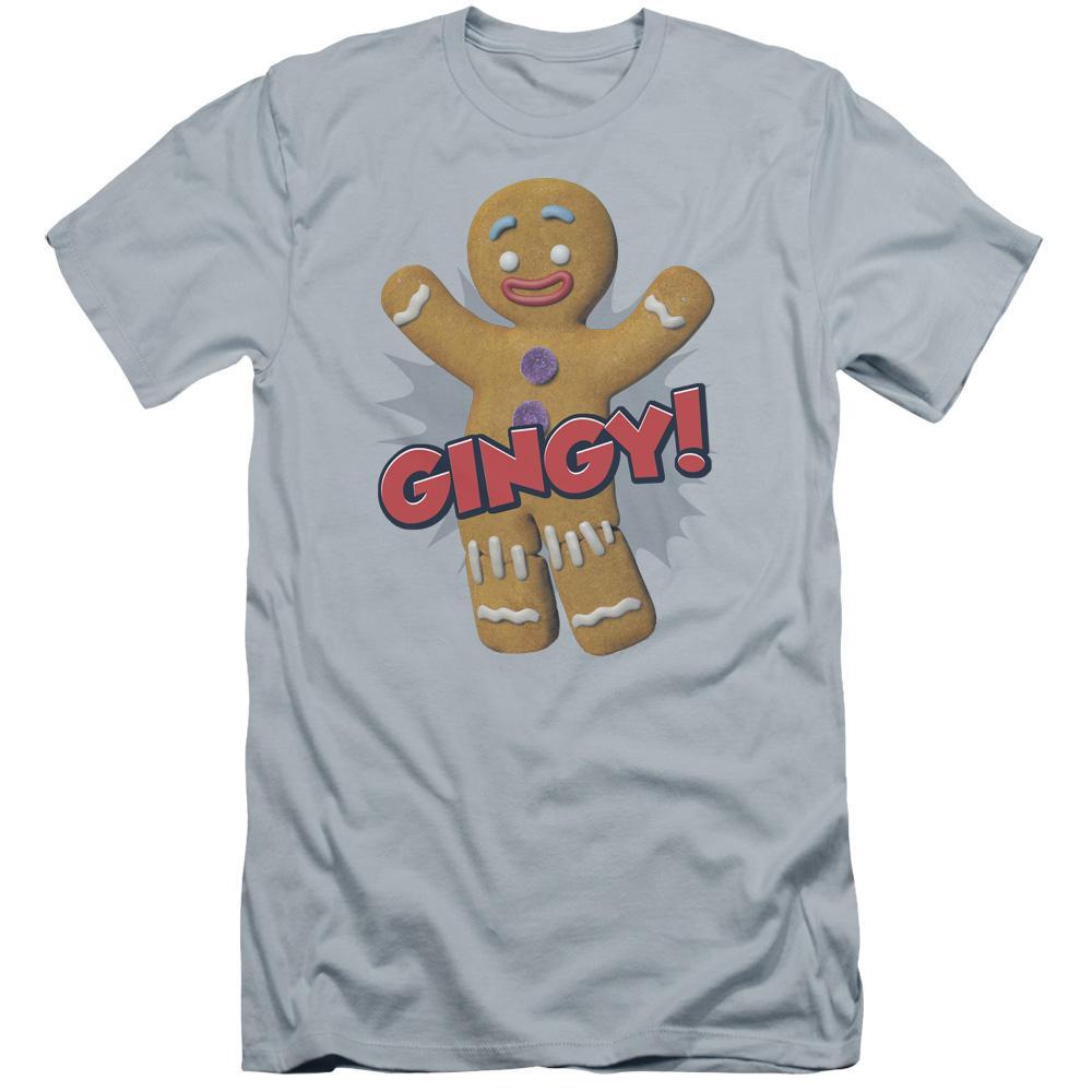 Shrek Gingy Adult Premium Cotton T-Shirt