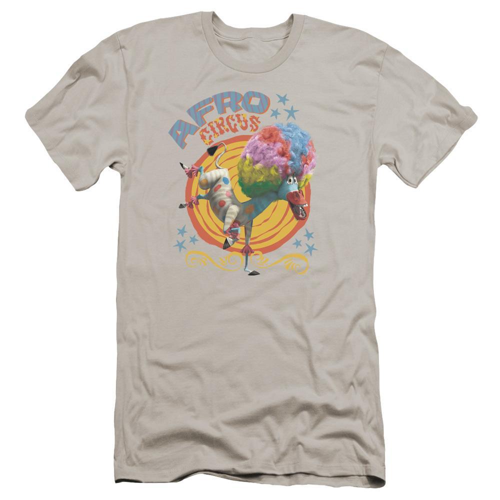 Madagascar Afro Circus Adult Premium Cotton T-Shirt