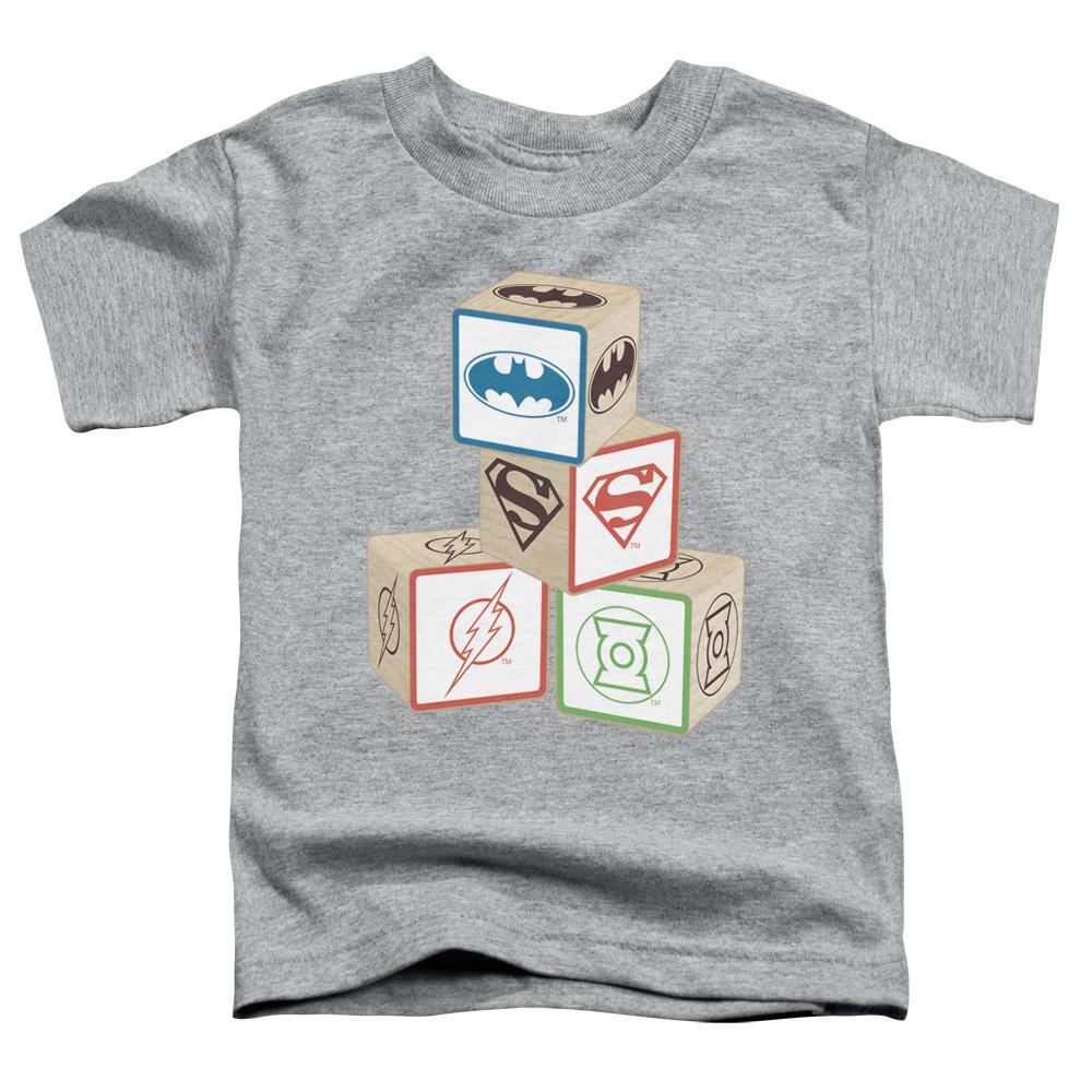 Justice League of America Baby Block Toddler T-Shirt
