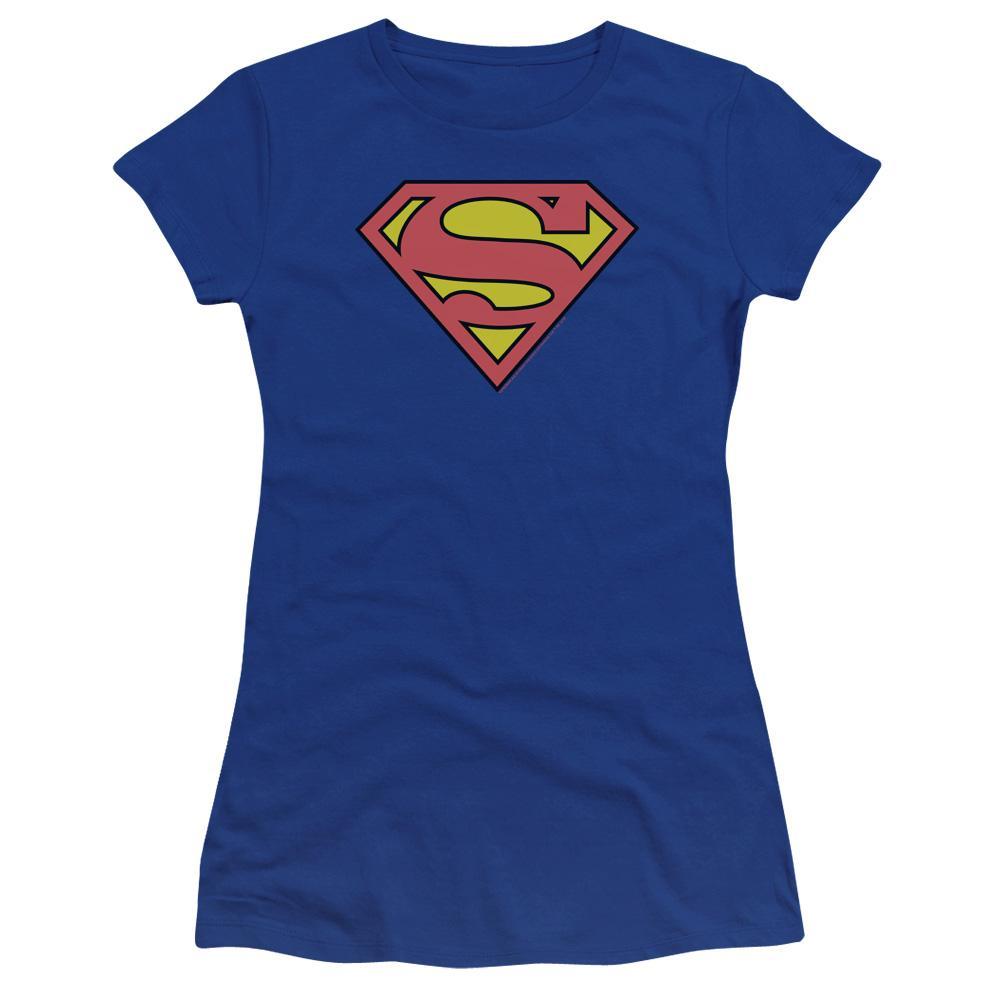 Superman Classic Logo Premium Bella Junior T-Shirt