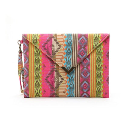Handmade Canvas Wristlet