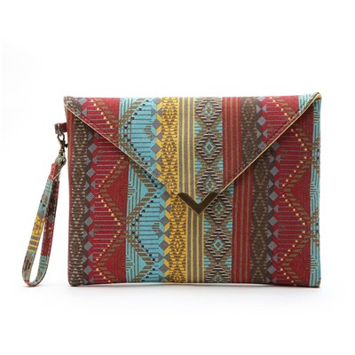 Handmade Canvas Wristlet