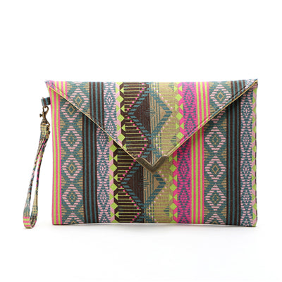 Handmade Canvas Wristlet