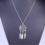 Boho Vintage Dream Catcher Necklace